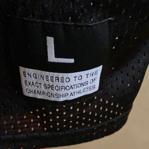 Nike Vintage Cropped Mesh Tee Shirt Black Training Short Sleeve Top Larg… - Picture 4 of 10